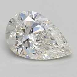 Diament laboratoryjny bezbarwny szlif gruszkowy, 2.01ct, IF, F, GIA 6502360871