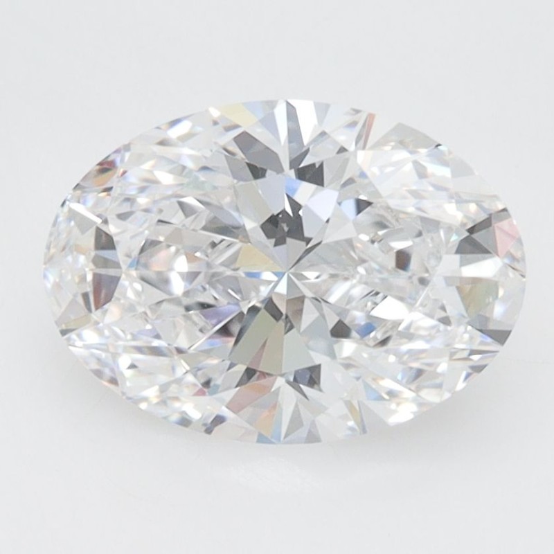 Diament laboratoryjny bezbarwny szlif owalny, 2.02ct, VVS1, D, GIA 2506116362