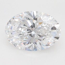 Diament laboratoryjny bezbarwny szlif owalny, 2.1ct, VVS2, D, GIA 7491964343