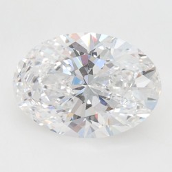 Diament laboratoryjny bezbarwny szlif owalny, 2.1ct, VVS2, D, GIA 6505115880
