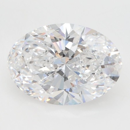 Diament laboratoryjny bezbarwny szlif owalny, 2.76ct, VVS2, D, GIA 1507116252