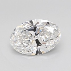 Diament laboratoryjny bezbarwny szlif owalny, 2.01ct, VVS2, E, IGI LG727529408