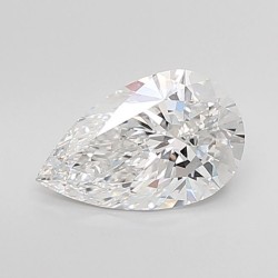 Diament laboratoryjny bezbarwny szlif gruszkowy, 2.52ct, VVS2, E, IGI LG727529416