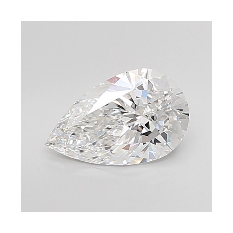 Diament laboratoryjny bezbarwny szlif gruszkowy, 2.52ct, VVS2, E, IGI LG727529416