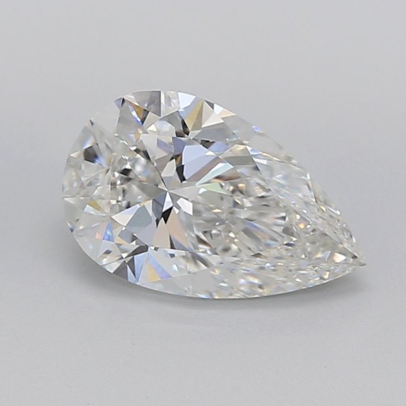 Diament laboratoryjny bezbarwny szlif gruszkowy, 2.51ct, VVS2, E, IGI LG727529482