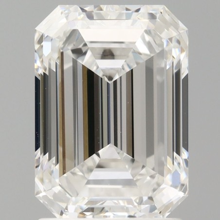 Diament laboratoryjny bezbarwny szlif szmaragdowy, 2.09ct, VVS2, E, IGI LG741510240