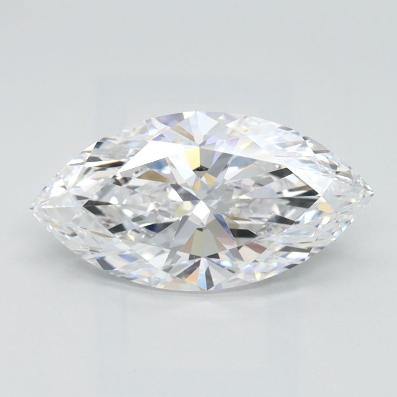 Diament laboratoryjny bezbarwny markiza, 2.02ct, VVS1, D, GIA 1523981558