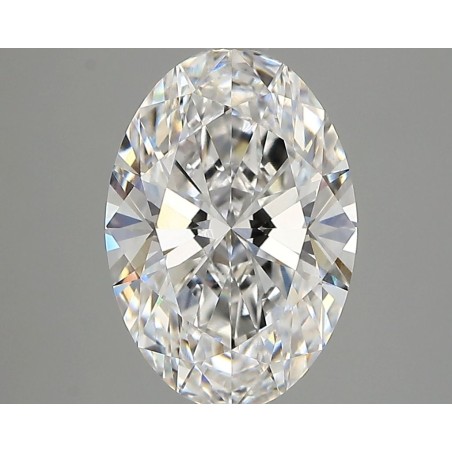 Diament laboratoryjny bezbarwny szlif owalny, 3ct, VVS2, E, IGI LG746526916