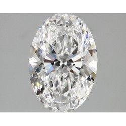 Diament laboratoryjny bezbarwny szlif owalny, 3ct, VVS2, D, IGI LG746509306