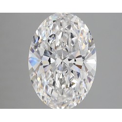 Diament laboratoryjny bezbarwny szlif owalny, 3ct, VVS2, E, IGI LG739596551