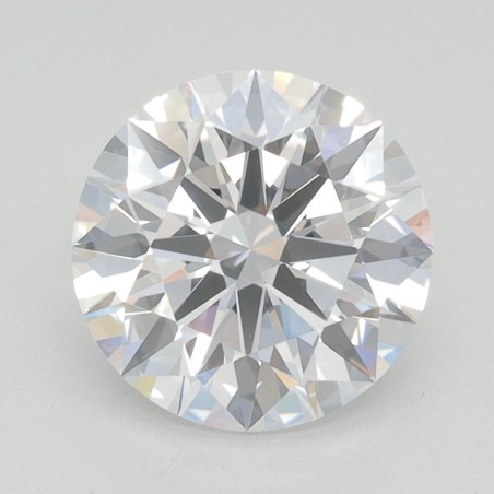 Diament laboratoryjny bezbarwny szlif okrągły, 2.39ct, VVS2, D, GIA 6495427700