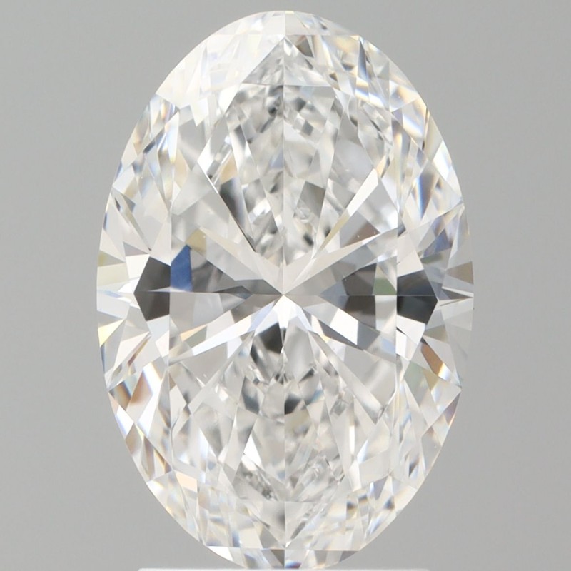 Diament laboratoryjny bezbarwny szlif owalny, 2.59ct, VVS2, D, IGI LG741510242