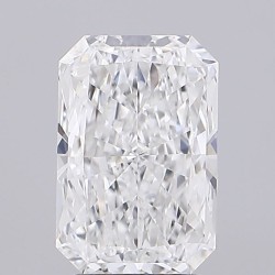 Diament laboratoryjny bezbarwny radiant, 3ct, VVS2, D, IGI LG743538517