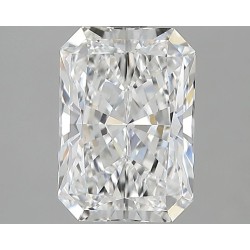 Diament laboratoryjny bezbarwny radiant, 2.55ct, VVS2, E, IGI LG735554254