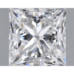 Diament laboratoryjny bezbarwny szlif princess, 1.72ct, VVS2, E, IGI LG720565742