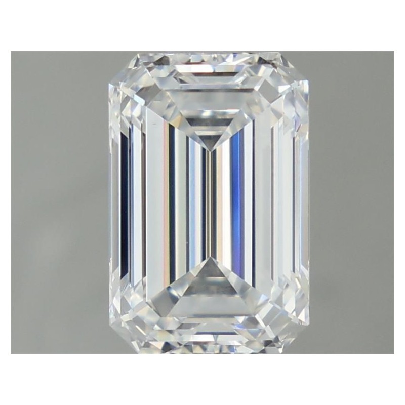 Diament laboratoryjny bezbarwny szlif szmaragdowy, 2.04ct, VVS2, D, IGI LG707523507