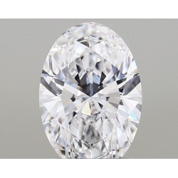 Diament laboratoryjny bezbarwny szlif owalny, 1.3ct, VVS2, D, IGI LG726509734