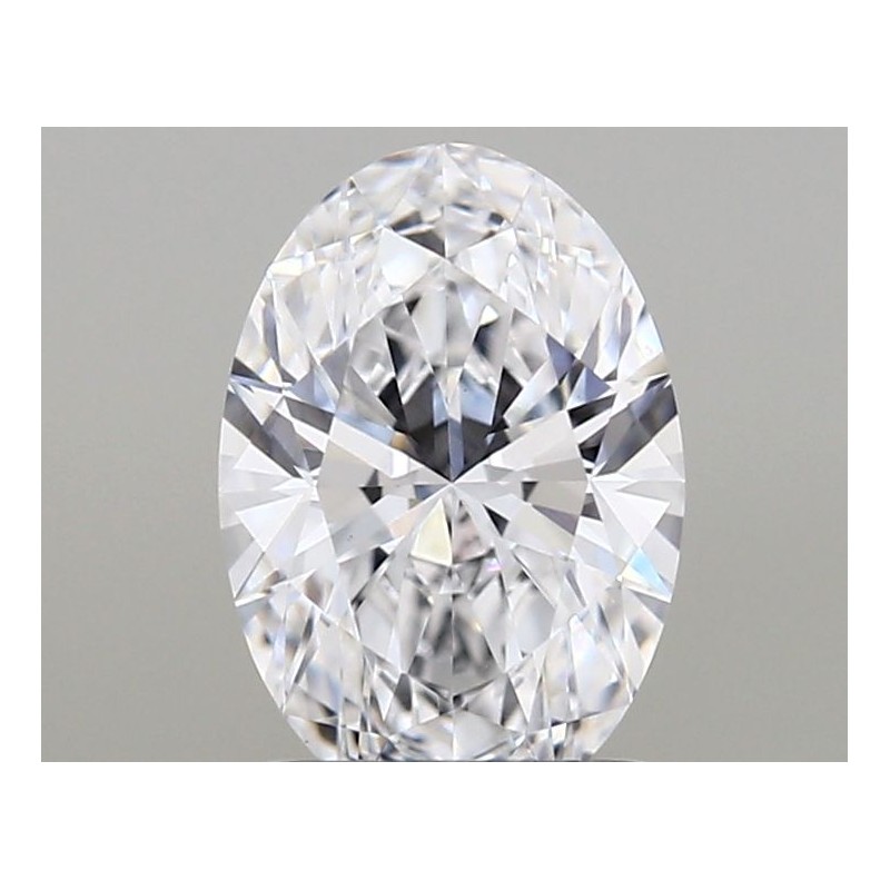 Diament laboratoryjny bezbarwny szlif owalny, 1.3ct, VVS2, D, IGI LG726509734
