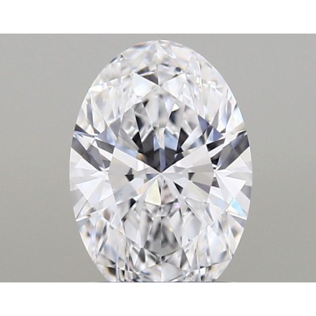 Diament laboratoryjny bezbarwny szlif owalny, 1.3ct, VVS2, D, IGI LG726509734