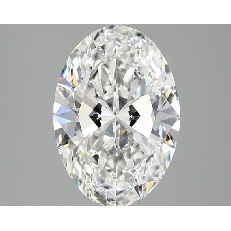 Diament laboratoryjny bezbarwny szlif owalny, 2.9ct, VVS2, D, IGI LG732556855