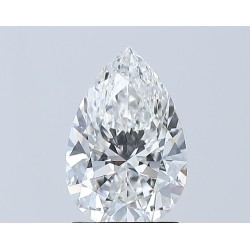Diament laboratoryjny bezbarwny szlif gruszkowy, 1.56ct, VVS2, E, IGI LG627409804