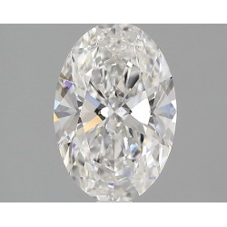 Diament laboratoryjny bezbarwny szlif owalny, 1.4ct, VVS2, E, IGI LG693527224