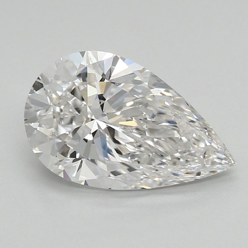 Diament laboratoryjny bezbarwny szlif gruszkowy, 1.59ct, VVS2, D, IGI LG732517366