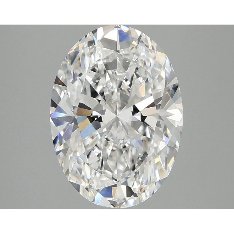 Diament laboratoryjny bezbarwny szlif owalny, 2.98ct, VVS2, D, IGI LG733505521