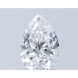 Diament laboratoryjny bezbarwny szlif gruszkowy, 1.56ct, VVS2, E, IGI 627415425
