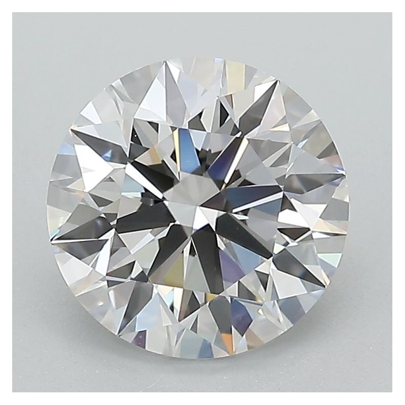 Diament laboratoryjny bezbarwny szlif okrągły, 2.28ct, VVS2, D, GIA 2507175255