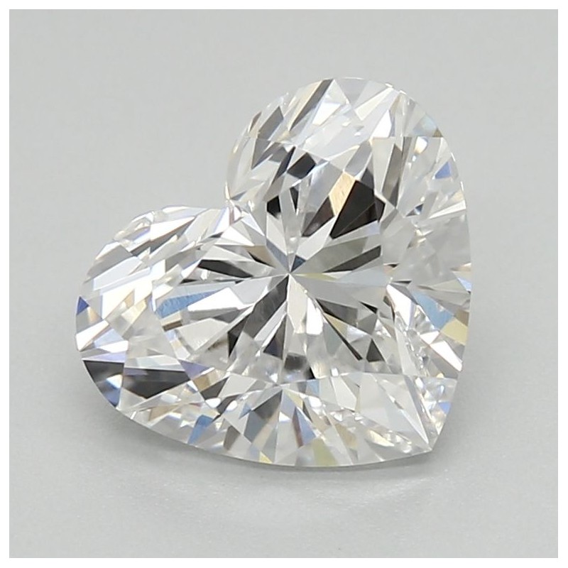 Diament laboratoryjny bezbarwny serce, 1.57ct, VVS2, D, IGI LG735531583