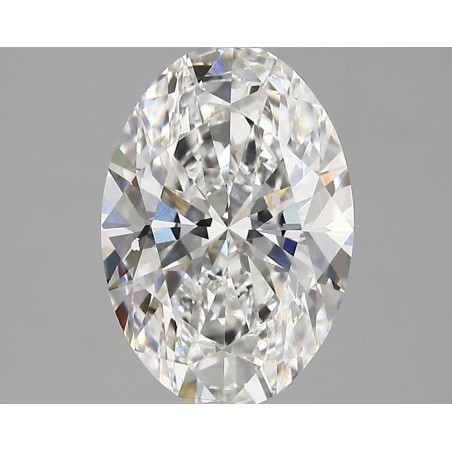 Diament laboratoryjny bezbarwny szlif owalny, 2.91ct, VVS2, E, IGI LG746527918