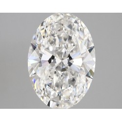 Diament laboratoryjny bezbarwny szlif owalny, 2.88ct, VVS2, E, IGI LG745526503