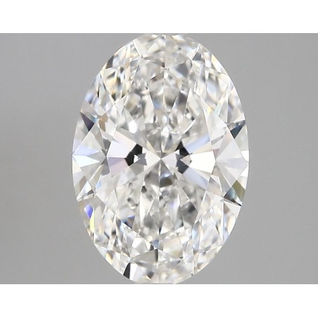 Diament laboratoryjny bezbarwny szlif owalny, 2.88ct, VVS2, E, IGI LG745526503