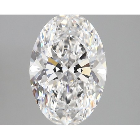 Diament laboratoryjny bezbarwny szlif owalny, 2.88ct, VVS2, D, IGI LG746509213
