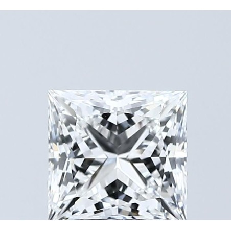 Diament laboratoryjny bezbarwny szlif princess, 1.55ct, VVS2, E, IGI LG728526396