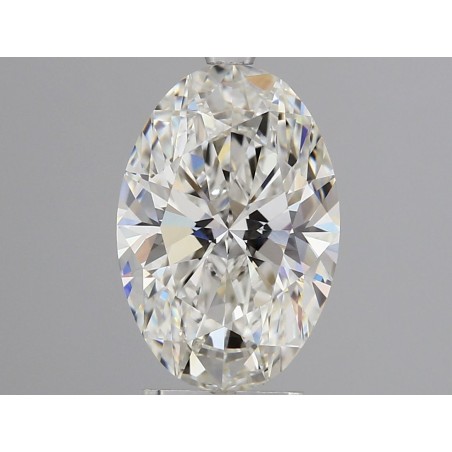 Diament laboratoryjny bezbarwny szlif owalny, 3ct, VVS2, F, IGI LG732535932