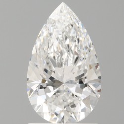Diament laboratoryjny bezbarwny szlif gruszkowy, 1.51ct, VVS2, D, IGI LG741531183