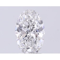 Diament laboratoryjny bezbarwny szlif owalny, 2.08ct, VVS2, F, IGI LG741513595