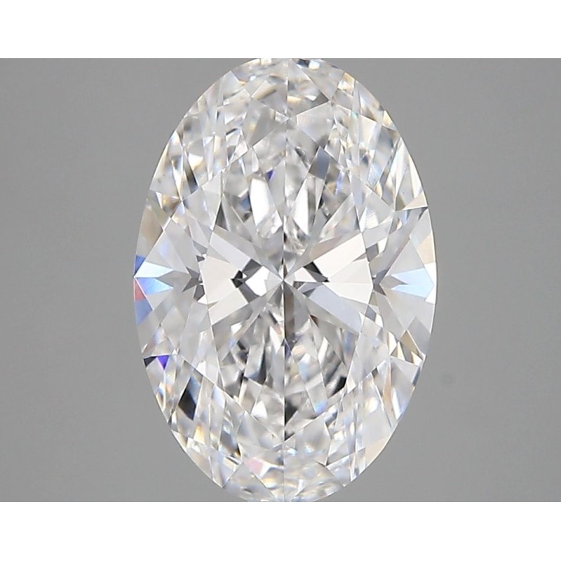 Diament laboratoryjny bezbarwny szlif owalny, 2.85ct, VVS2, E, IGI LG727582189