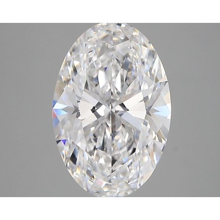 Diament laboratoryjny bezbarwny szlif owalny, 2.85ct, VVS2, E, IGI LG727582189
