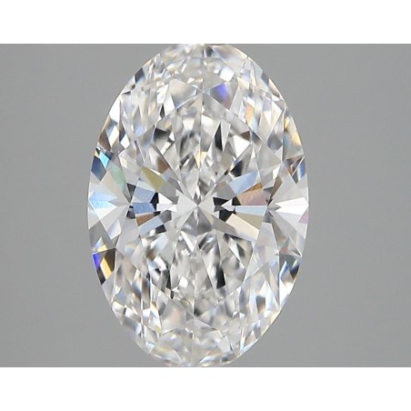 Diament laboratoryjny bezbarwny szlif owalny, 2.78ct, VVS2, E, IGI LG744521149