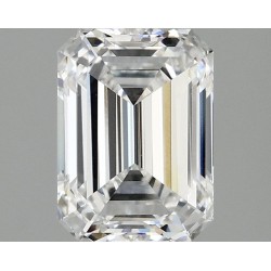 Diament laboratoryjny bezbarwny szlif szmaragdowy, 2.09ct, VVS2, D, IGI LG737516757