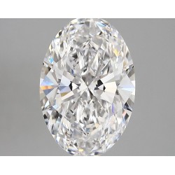 Diament laboratoryjny bezbarwny szlif owalny, 2.82ct, VVS2, E, IGI LG746509246