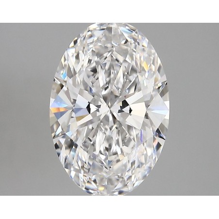 Diament laboratoryjny bezbarwny szlif owalny, 2.82ct, VVS2, E, IGI LG746509246