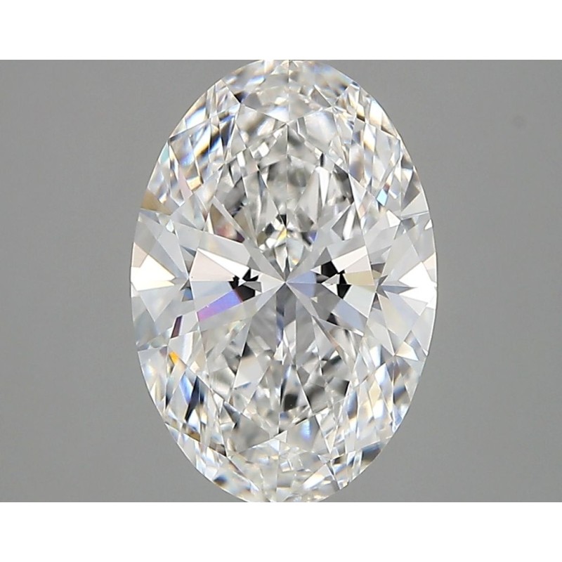 Diament laboratoryjny bezbarwny szlif owalny, 2.82ct, VVS2, E, IGI LG726573489