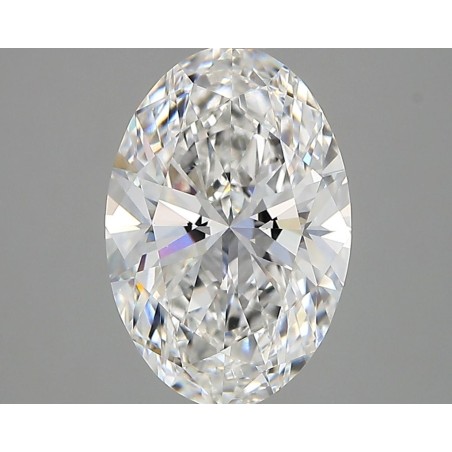 Diament laboratoryjny bezbarwny szlif owalny, 2.82ct, VVS2, E, IGI LG726573489