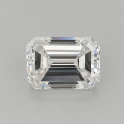 Diament laboratoryjny bezbarwny szlif szmaragdowy, 1.68ct, VVS2, E, IGI LG642469938