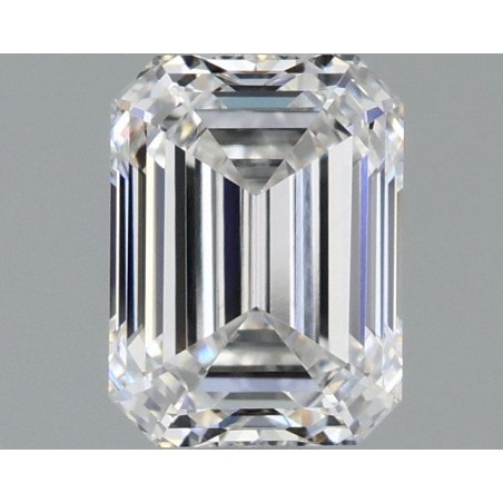 Diament laboratoryjny bezbarwny szlif szmaragdowy, 0.97ct, VVS2, E, IGI LG652474368