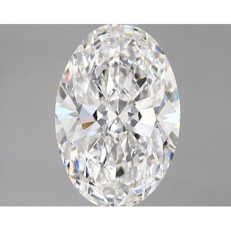 Diament laboratoryjny bezbarwny szlif owalny, 2.75ct, VVS2, D, IGI LG729586071